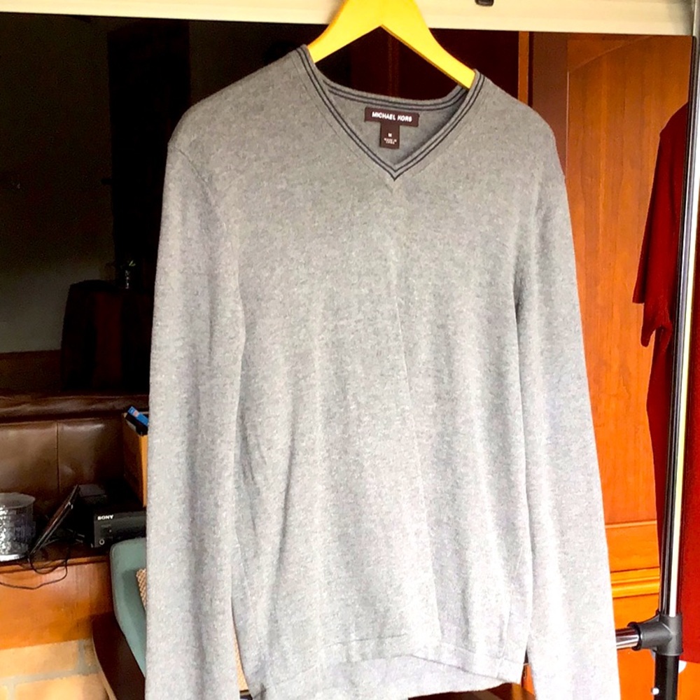 Gray sweater Long sleeve medium Michael Kors